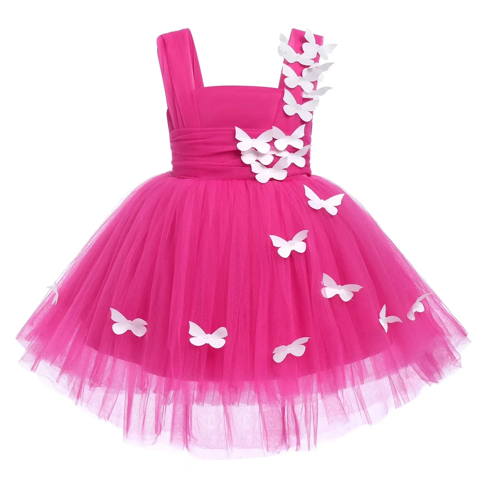 Tulle Tutu Wedding Pageant Evening Prom Ball Gown - Tiny Glam