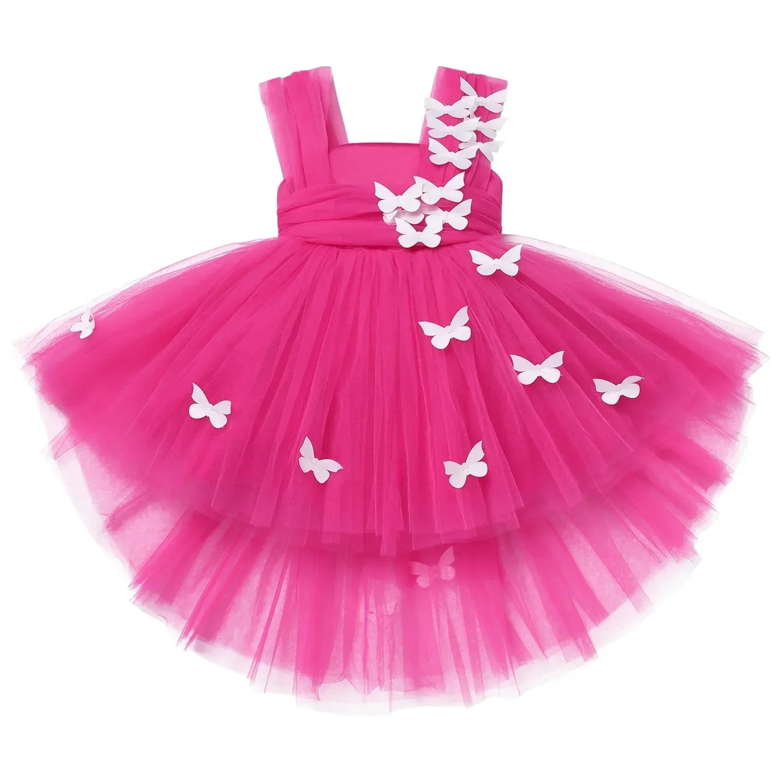 Tulle Tutu Wedding Pageant Evening Prom Ball Gown - Tiny Glam