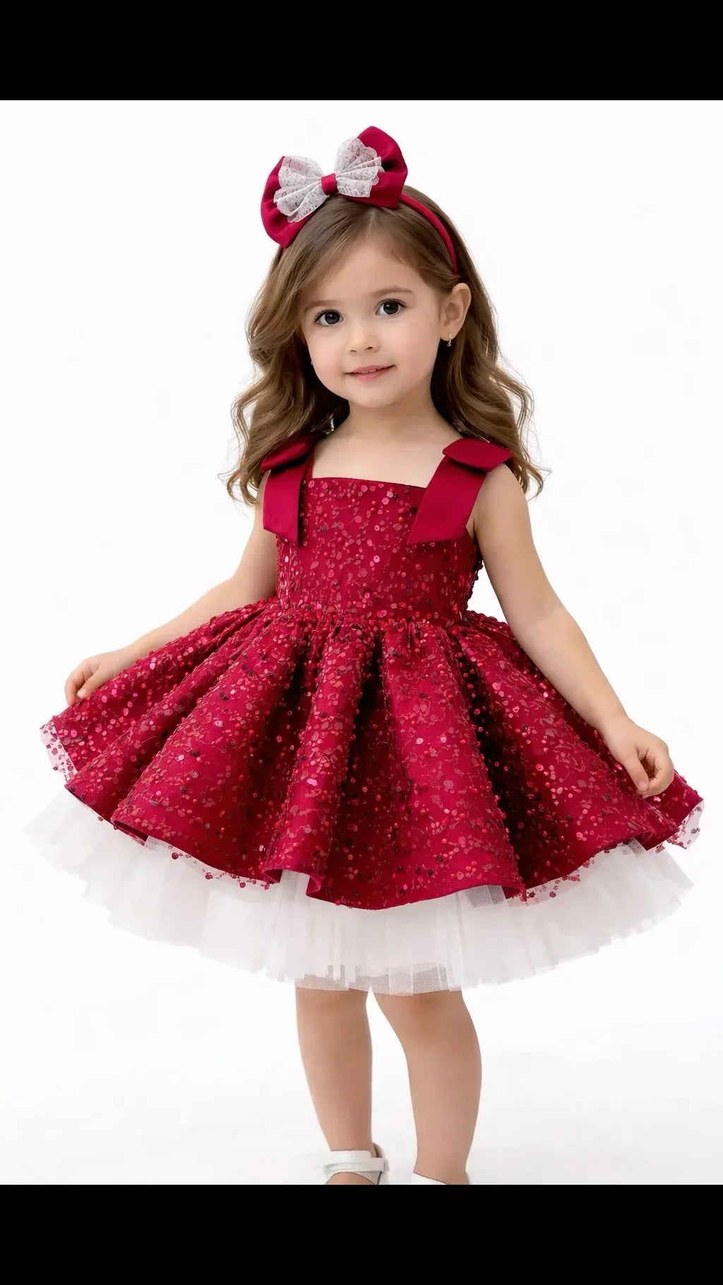 Sequin Dress Baby Girl - Tiny Glam