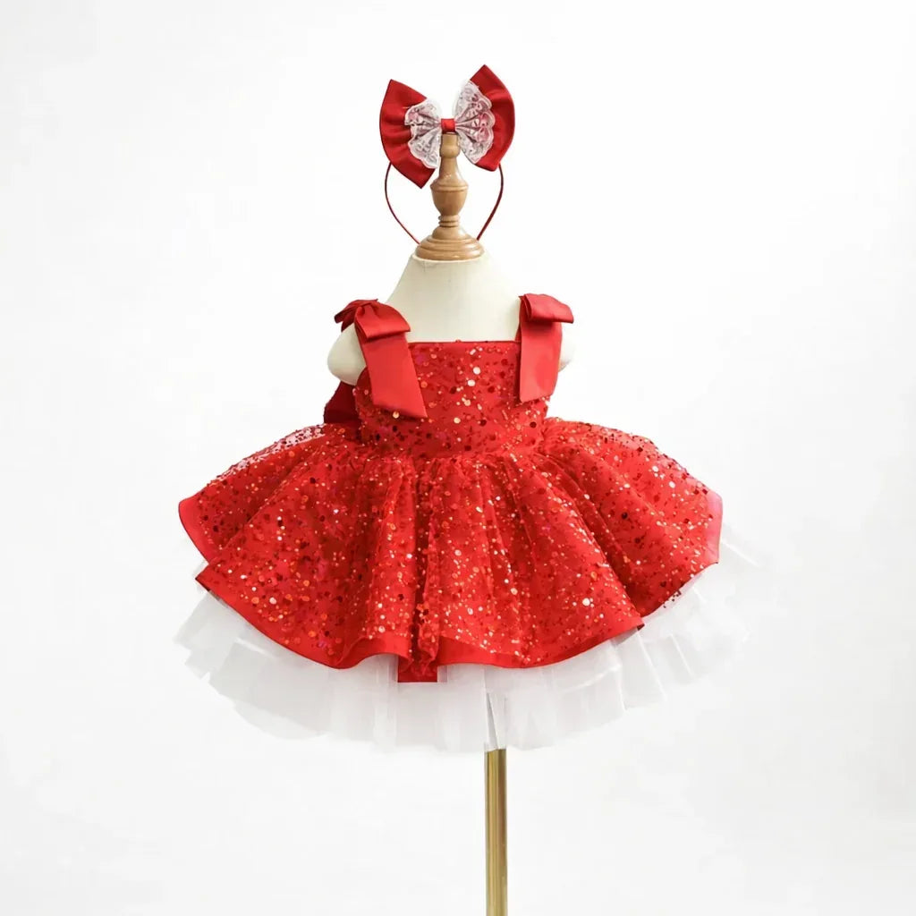 Sequin Dress Baby Girl - Tiny Glam