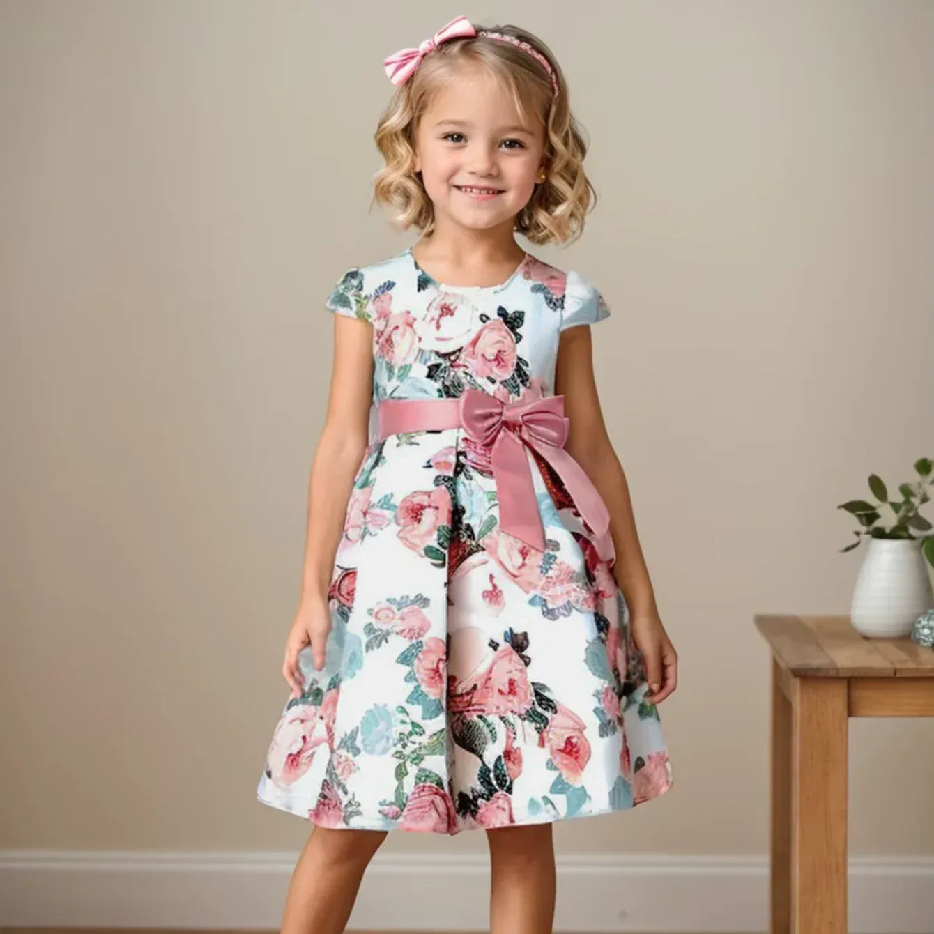 Floral Dress in Sunny Day - Tiny Glam