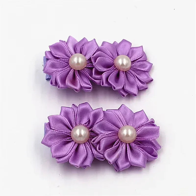 2Pcs/Lot Fashion Baby Girl Mini Hair Clip Pin - Tiny Glam