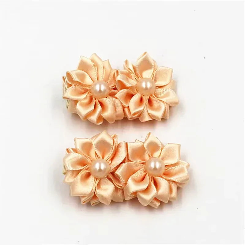 2Pcs/Lot Fashion Baby Girl Mini Hair Clip Pin - Tiny Glam