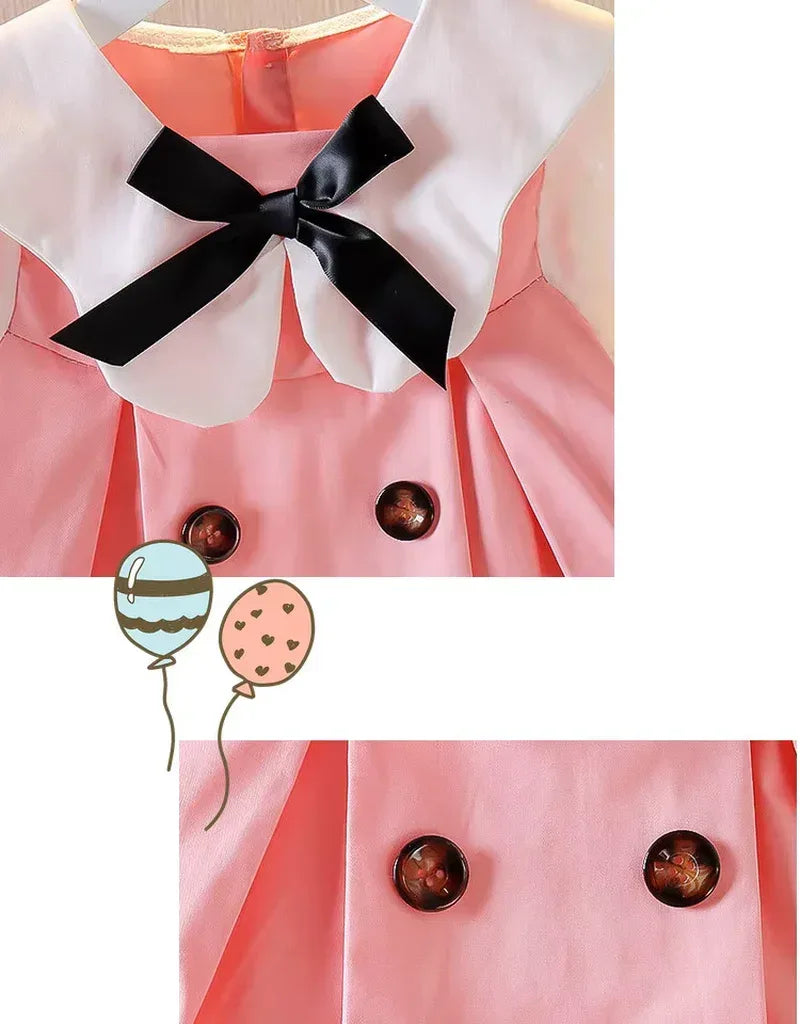 Spring Newborn Baby Girl Dress - Tiny Glam