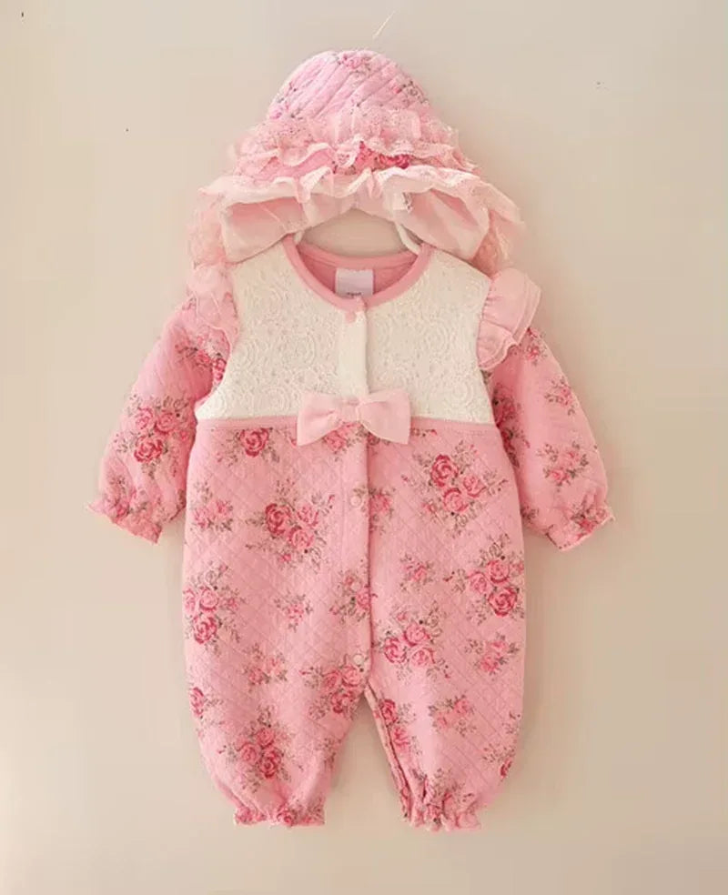 Winter Newborn Baby Girl Clothes - Tiny Glam