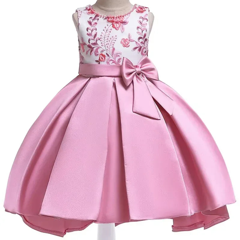 Summer Flower Girls Dress Princess Wedding Dress - Tiny Glam