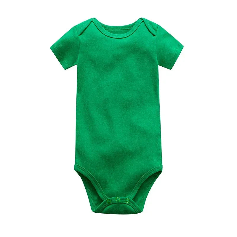 Unisex Baby Bodysuits 100% Cotton Boys Girls 0-24 Months - Tiny Glam