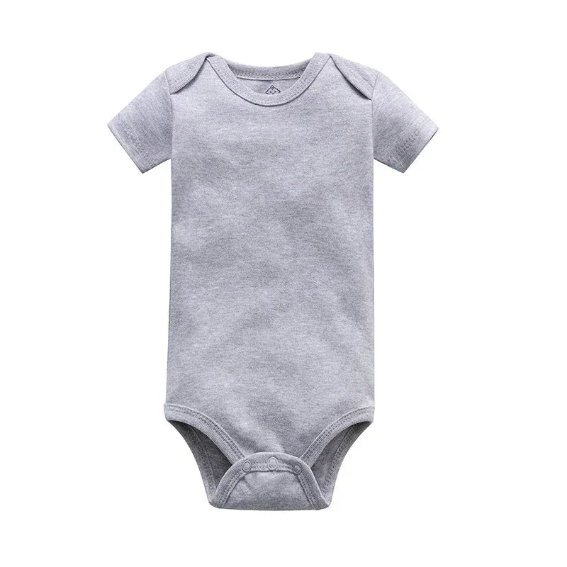 Unisex Baby Bodysuits 100% Cotton Boys Girls 0-24 Months - Tiny Glam