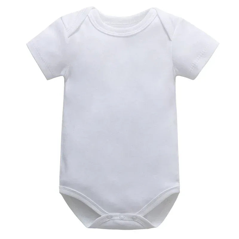 Unisex Baby Bodysuits 100% Cotton Boys Girls 0-24 Months - Tiny Glam