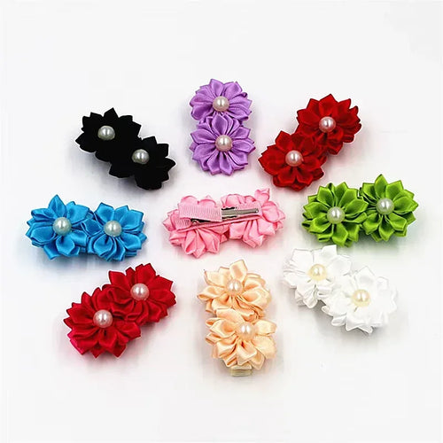 2Pcs/Lot Fashion Baby Girl Mini Hair Clip Pin - Tiny Glam