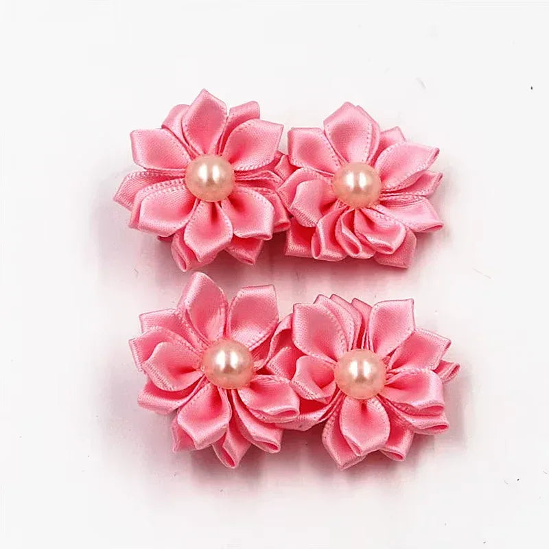 2Pcs/Lot Fashion Baby Girl Mini Hair Clip Pin - Tiny Glam