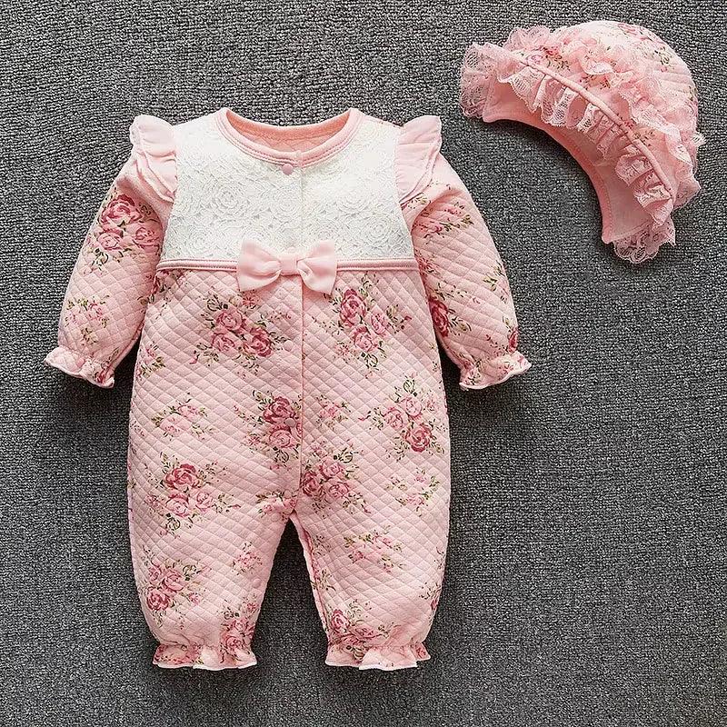 Winter Newborn Baby Girl Clothes - Tiny Glam