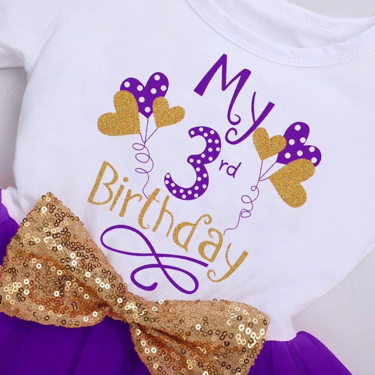 Baby Girls Newborn It'S My 1St/2Nd Birthday Cake Smash Dress - Tiny Glam