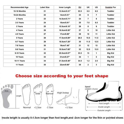 9-10 Years Princess Nonslip Flats Shoes - Tiny Glam